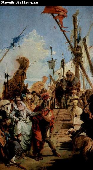 Giovanni Battista Tiepolo Treffen von Marc Antonius und Kleopatra